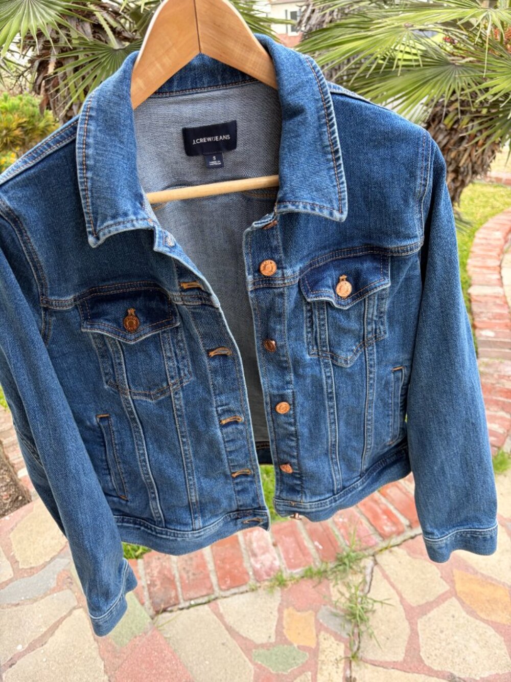 J.Crew Jeans Classic Denim Jacket – Size Small 💙